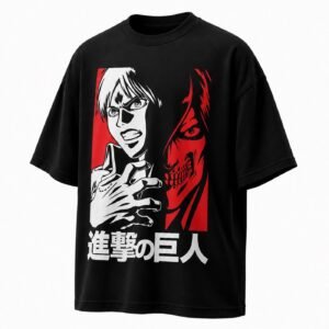 Camiseta Eren Rojo – Attack on Titan