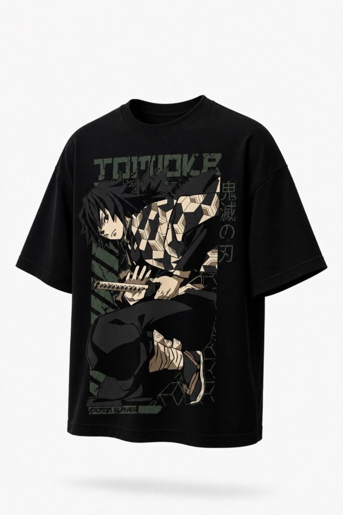 Camiseta Tomioka Agua – Demon Slayer