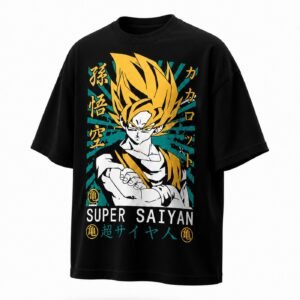 Camiseta Super Saiyan Retro – Dragon Ball