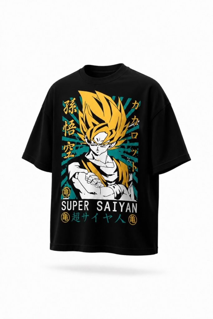 Camiseta Super Saiyan Retro – Dragon Ball