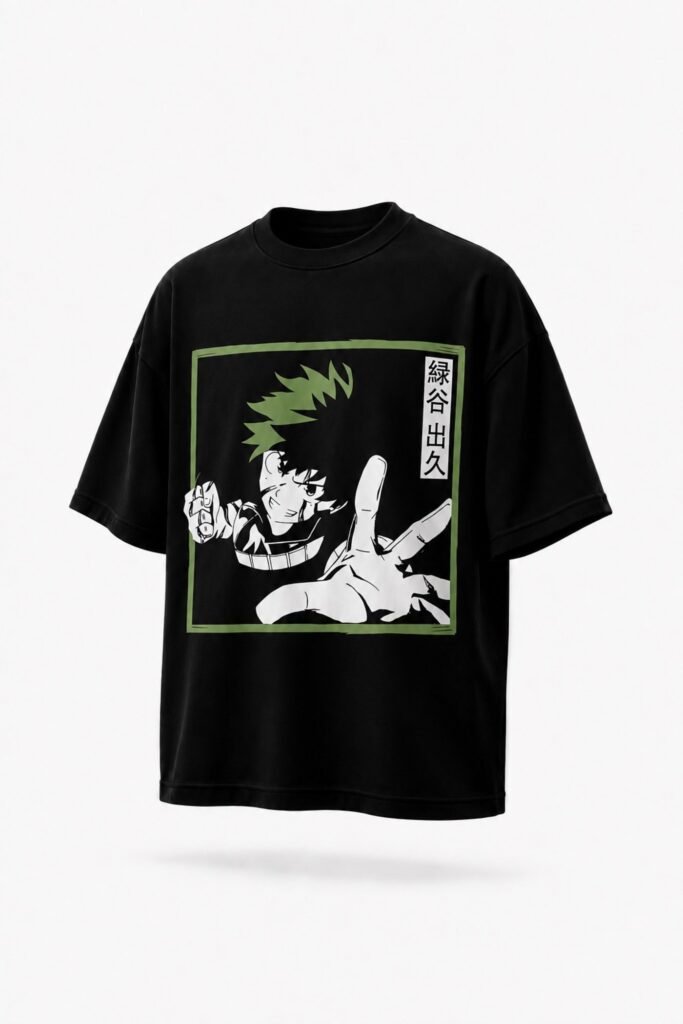 Camiseta Deku One For All – My Hero Academia