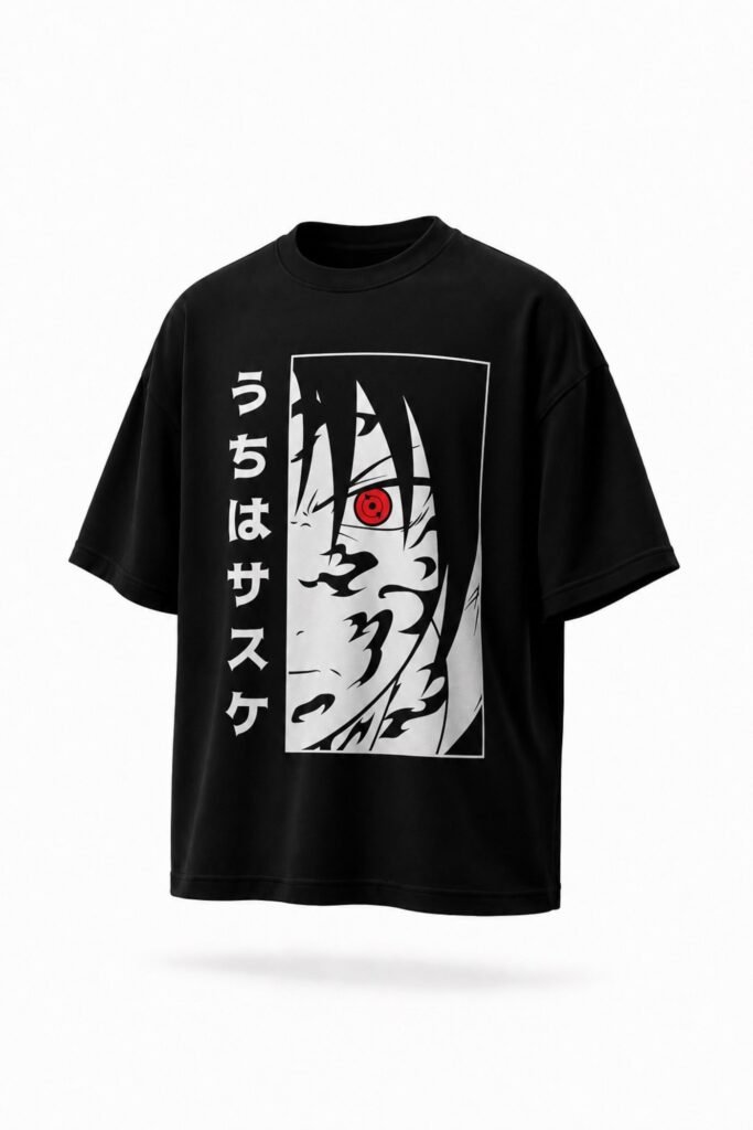 Camiseta Sasuke Sharingan – Naruto