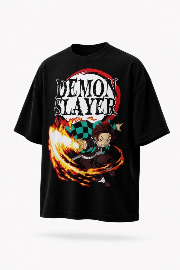 Camiseta Danza del Fuego – Demon Slayer