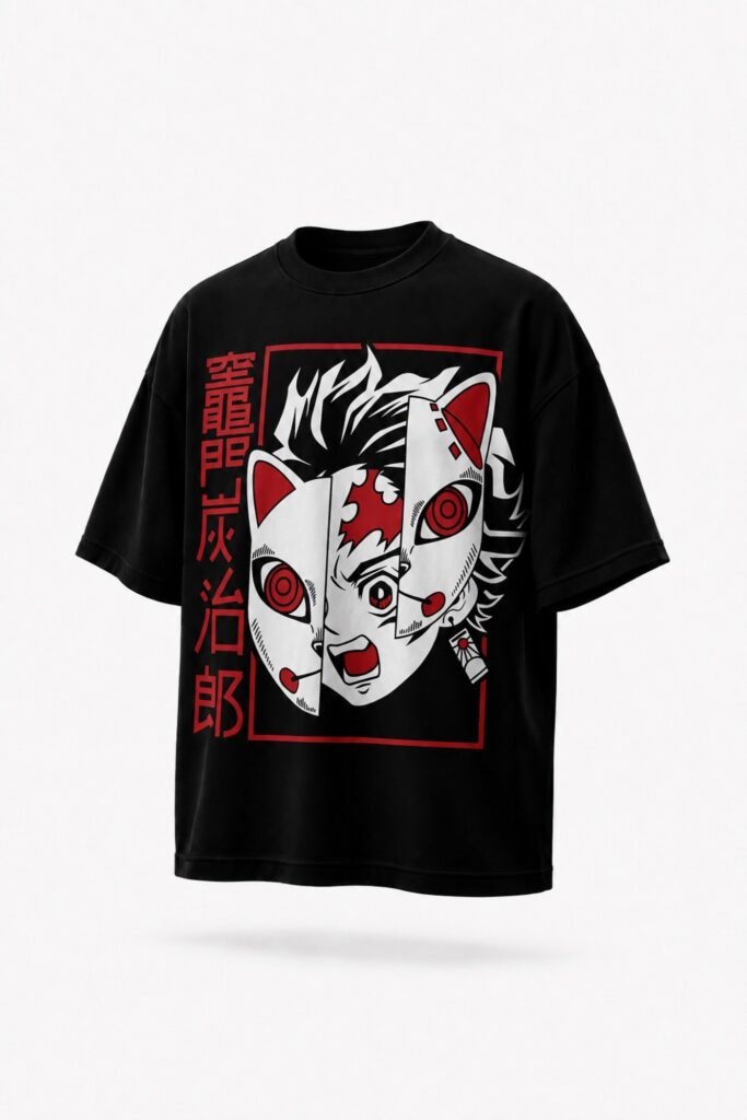 Camiseta Tanjiro Kitsune – Demon Slayer