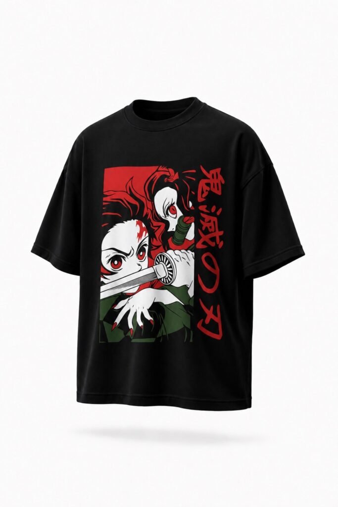 Camiseta Hermanos Kamado – Demon Slayer