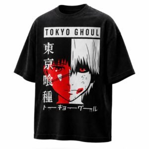 Camiseta oversize negra Tokyo Ghoul KAIYOKU